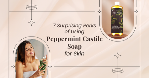 Peppermint Castile Soap for Skin