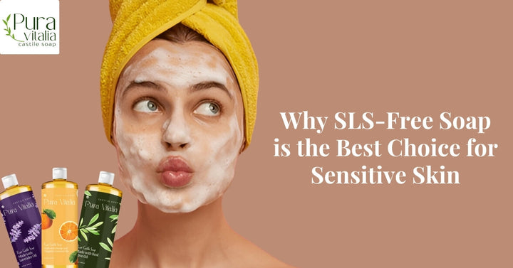 SLS Free Soap for sensitive skin