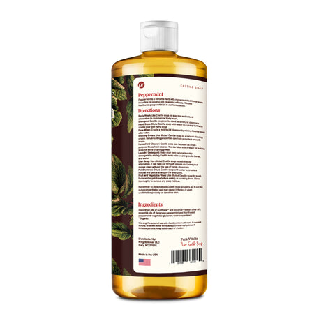 Peppermint Castile Soap 32oz