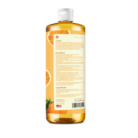 Citrus Castile Soap 32oz