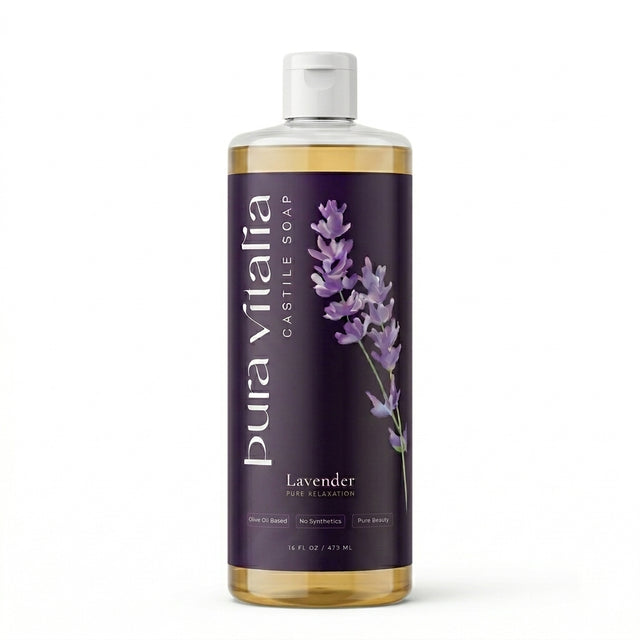 Lavender Castile Soap Body Wash 16oz