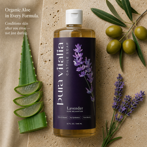 Lavender Castile Soap Body Wash 32oz