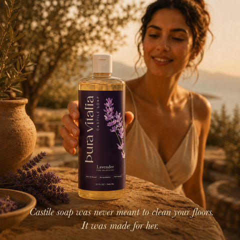 Lavender Castile Soap Body Wash 32oz