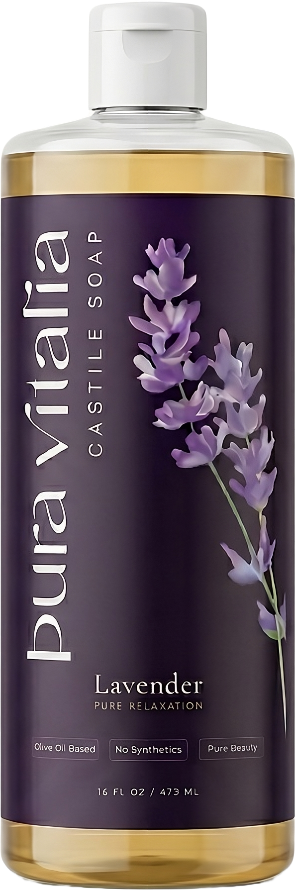 Pura Vitalia Lavender Castile Soap